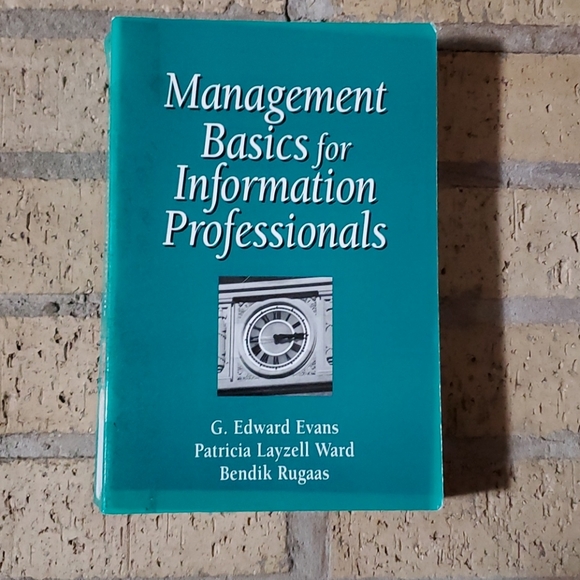 Evans, Ward, Rugaas Other - Management Basics for Information Professionals